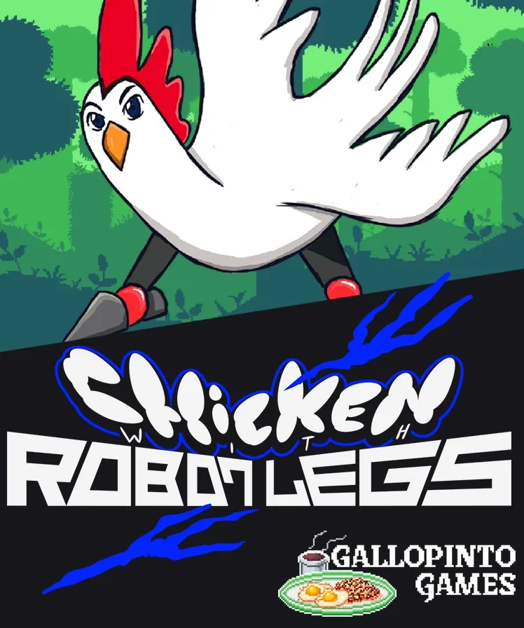 Chicken with Robot Legs